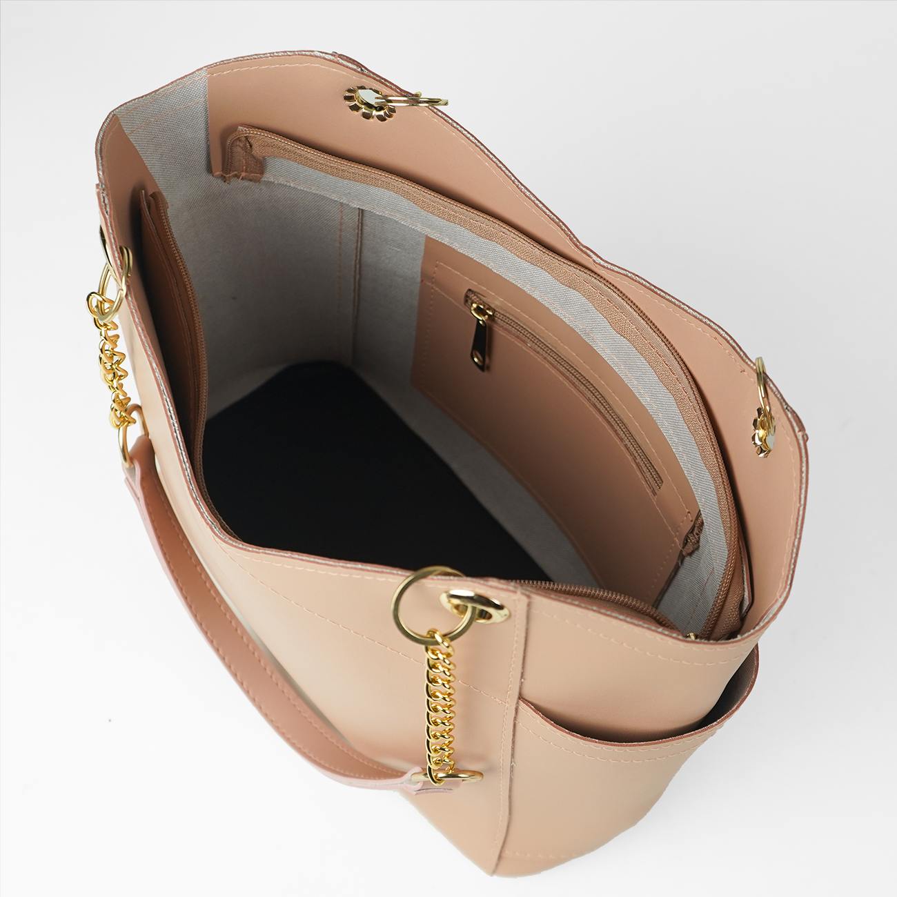 The Latitude Bag Peach - Image 3