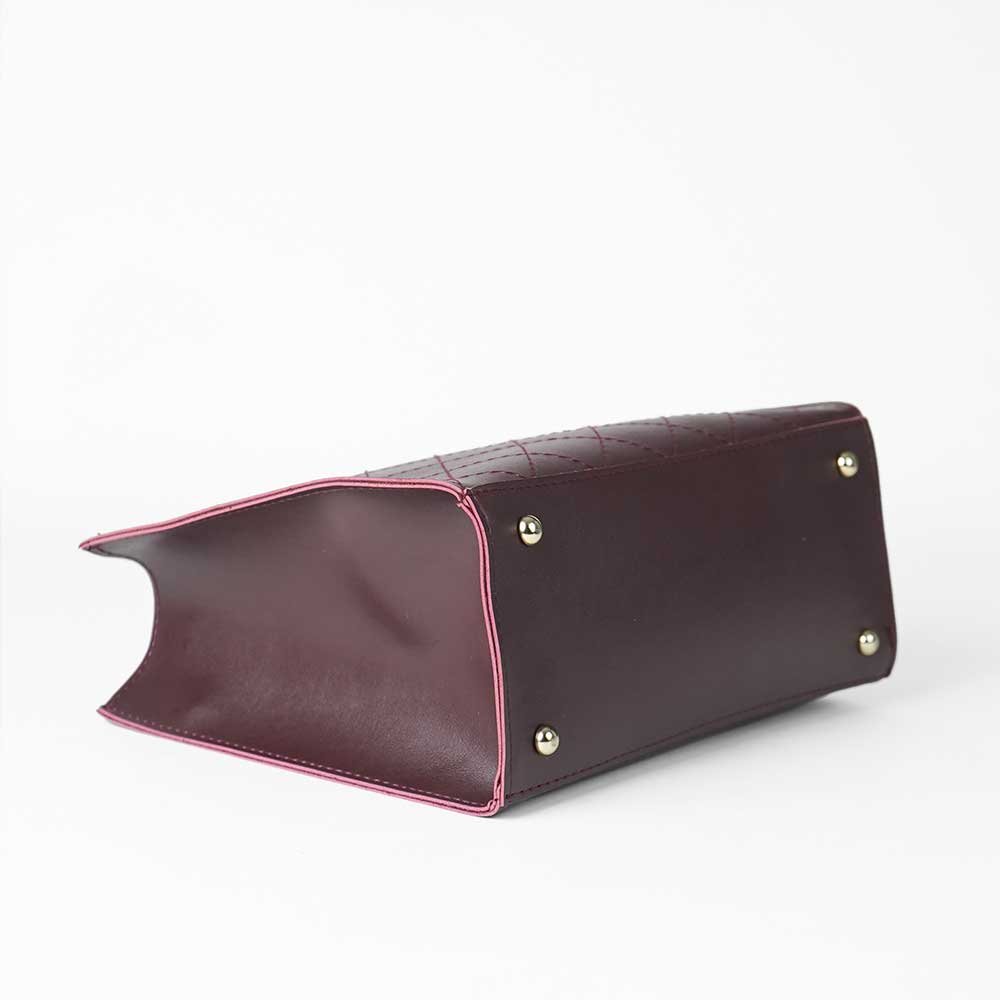 Hip Hop Bag Maroon - Image 5